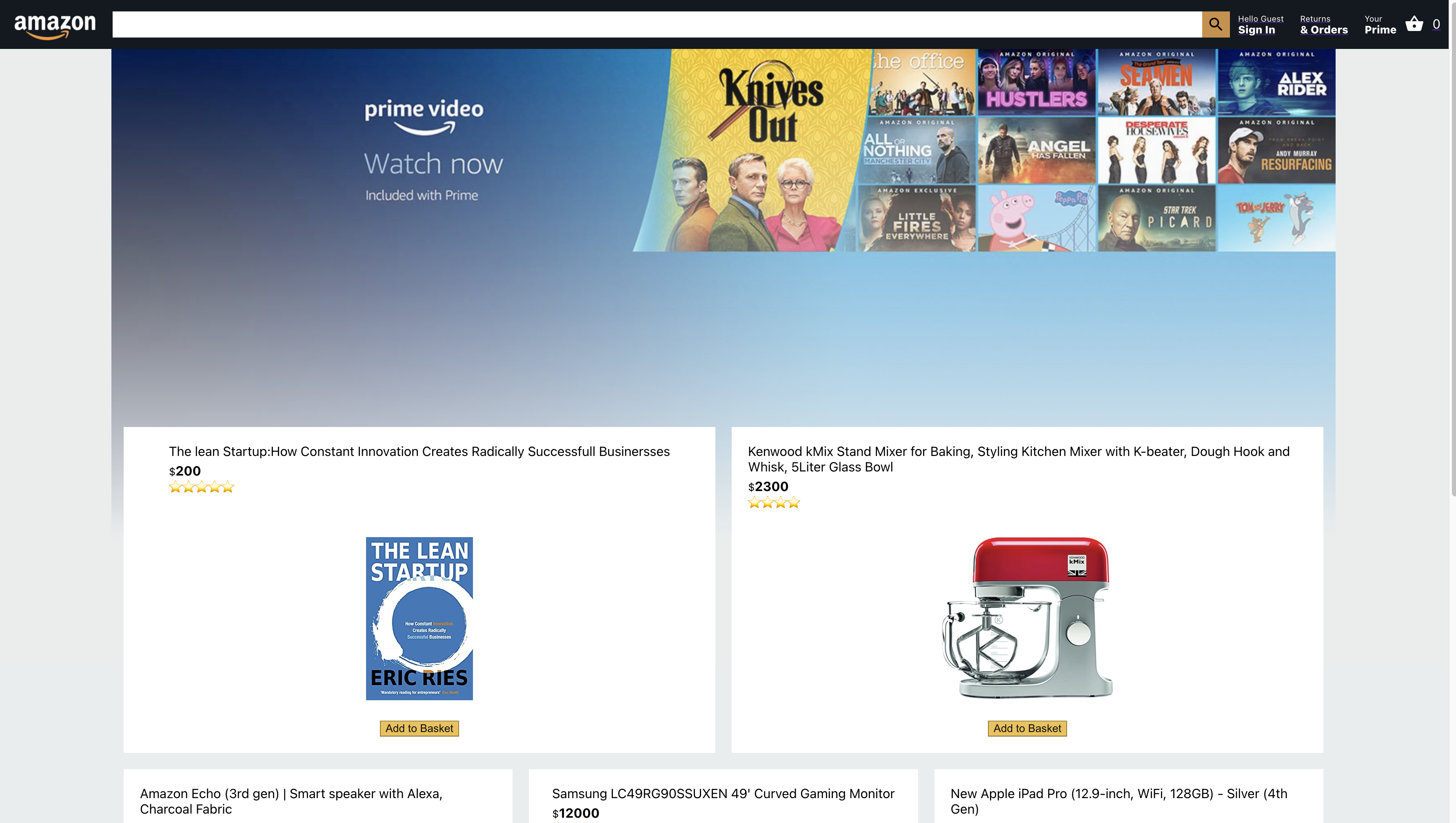 Amazon Clone